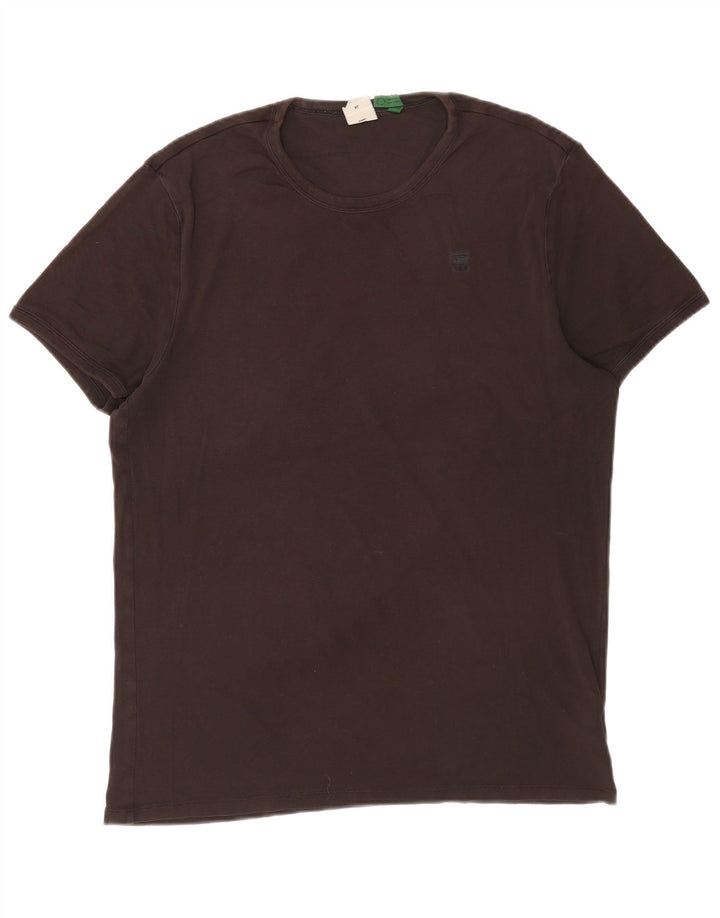 Camiseta masculina G-Star Top XL algodão marrom