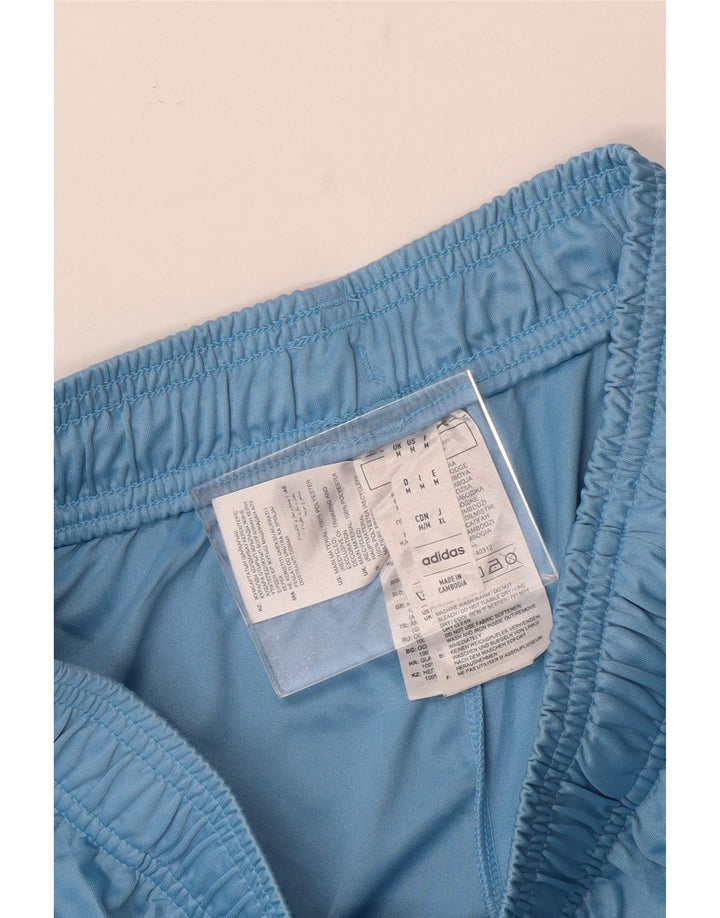 Adidas Mens Aeroready Sport Shorts Médio Azul Poliéster