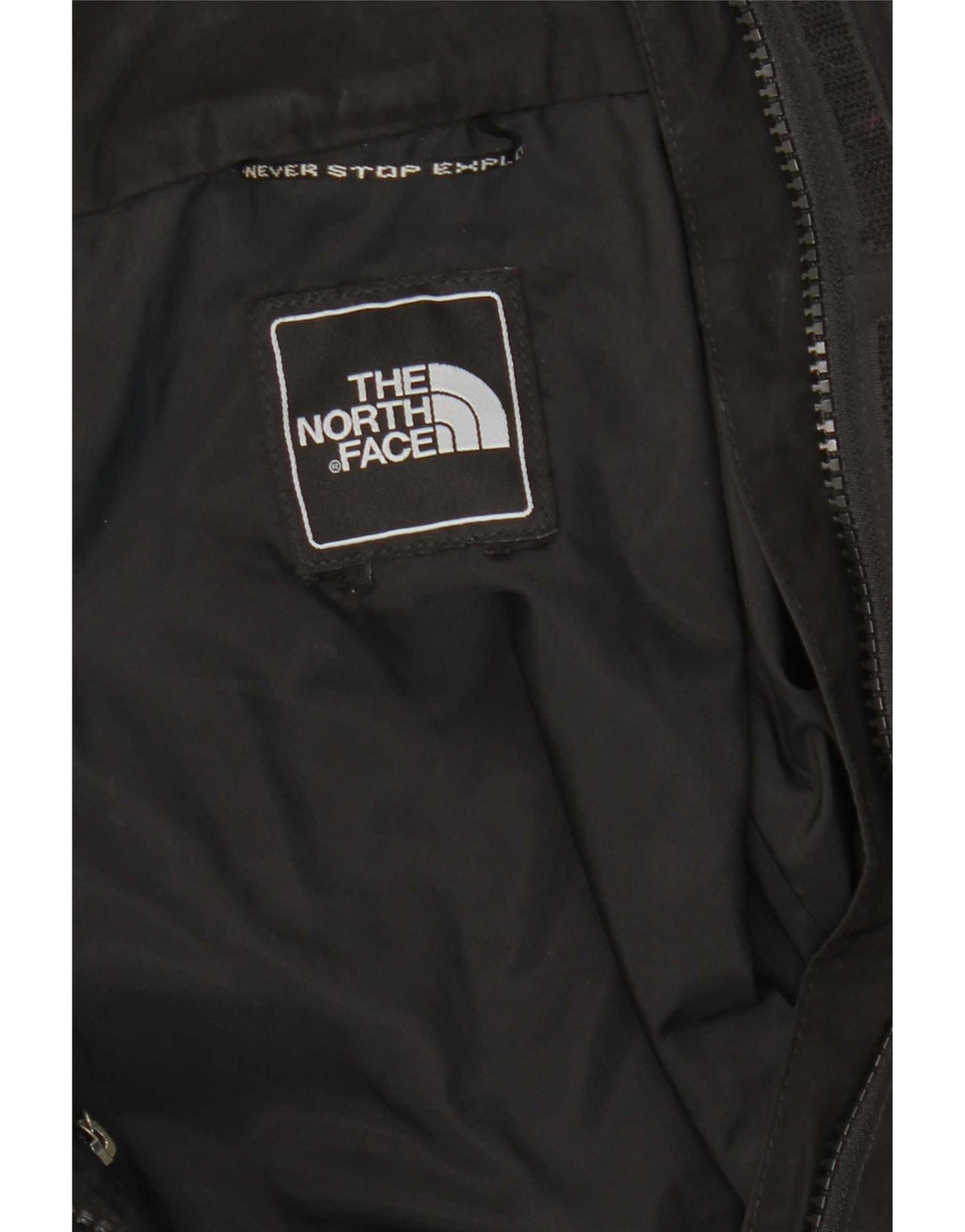Jaqueta corta-vento feminina com capuz The North Face Reino Unido 12 médio preto