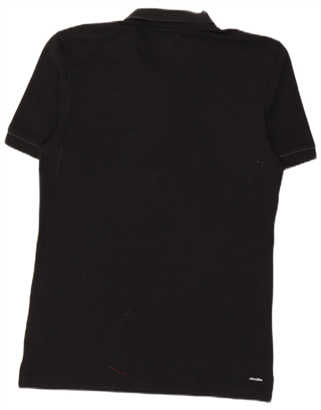 Adidas Mens Climalite Polo Shirt Médio Algodão Preto