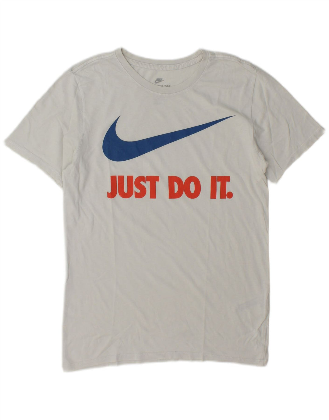 Camiseta Nike Masculina Athletic Cut Graphic Top Pequeno Algodão Branco