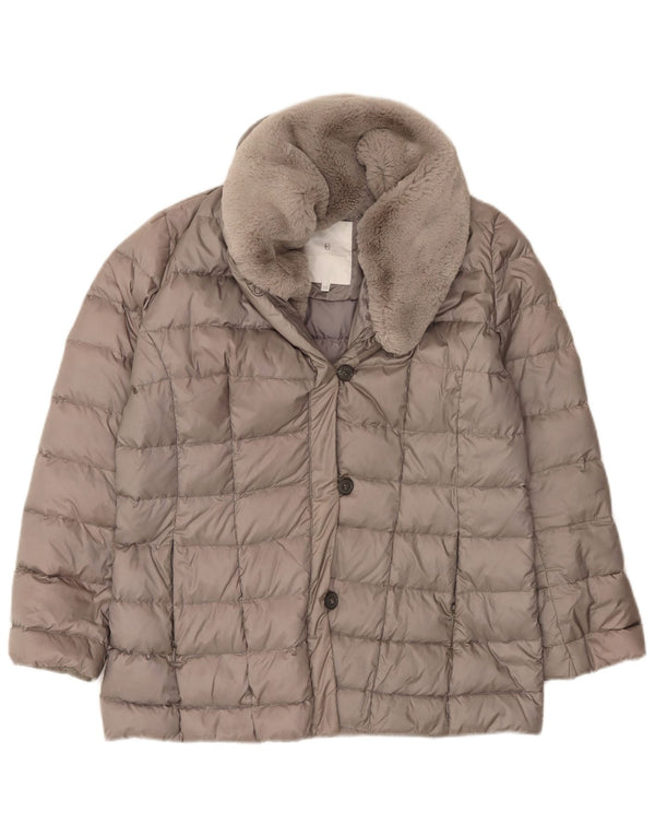 Jaqueta acolchoada feminina Conte of Florence IT 48 XL cinza
