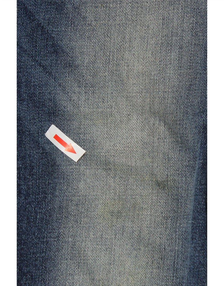 Jack & Jones Mens Slim Jeans W34 L30 Azul Algodão