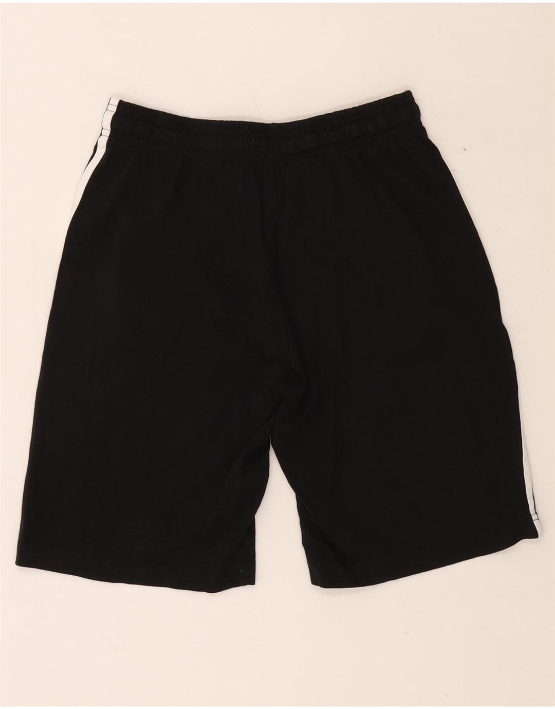 Shorts esportivos masculinos ADIDAS 13-14 anos preto algodão