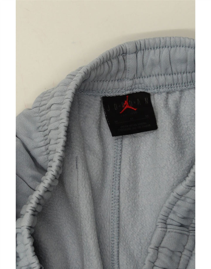 Calça de treino masculina Jordan Joggers médio azul algodão