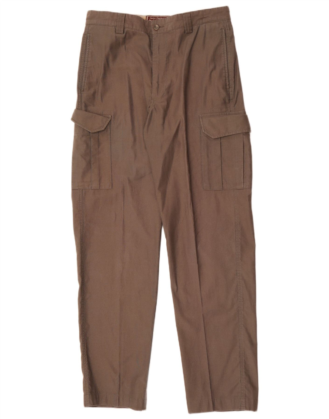 Calça cargo reta masculina Marlboro Classics EU 48 médio W32 L33 marrom