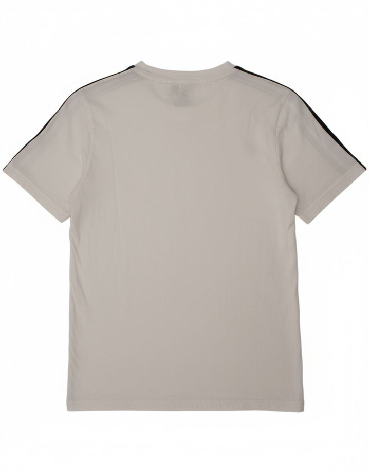 Camiseta Adidas Menino 11-12 Anos Algodão Branco