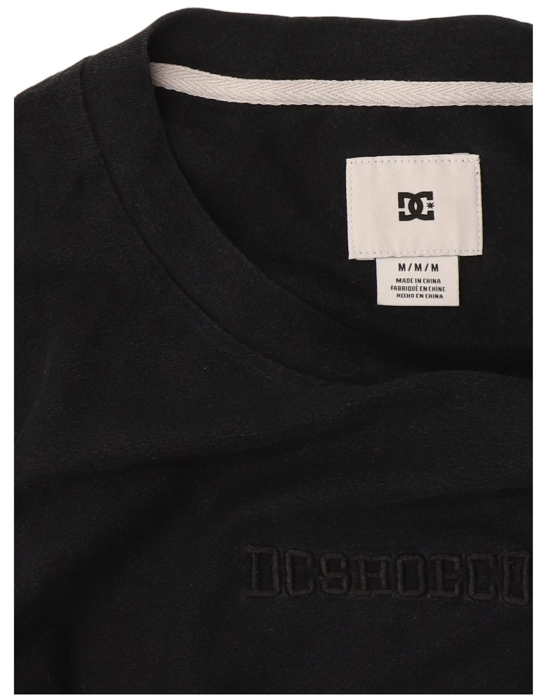 Camiseta gráfica masculina DC Top médio azul marinho