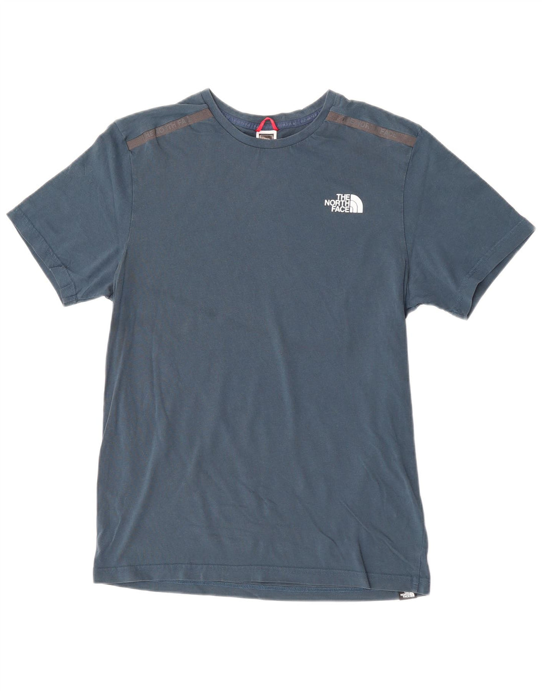 Camiseta masculina The North Face Top de algodão azul médio