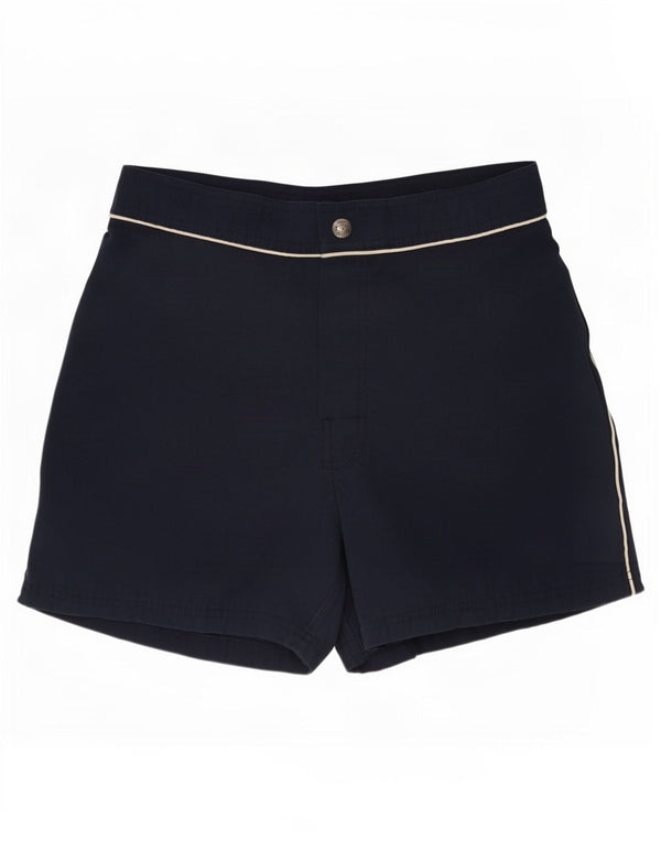 Shorts de natação masculino Bear pequeno poliéster azul marinho