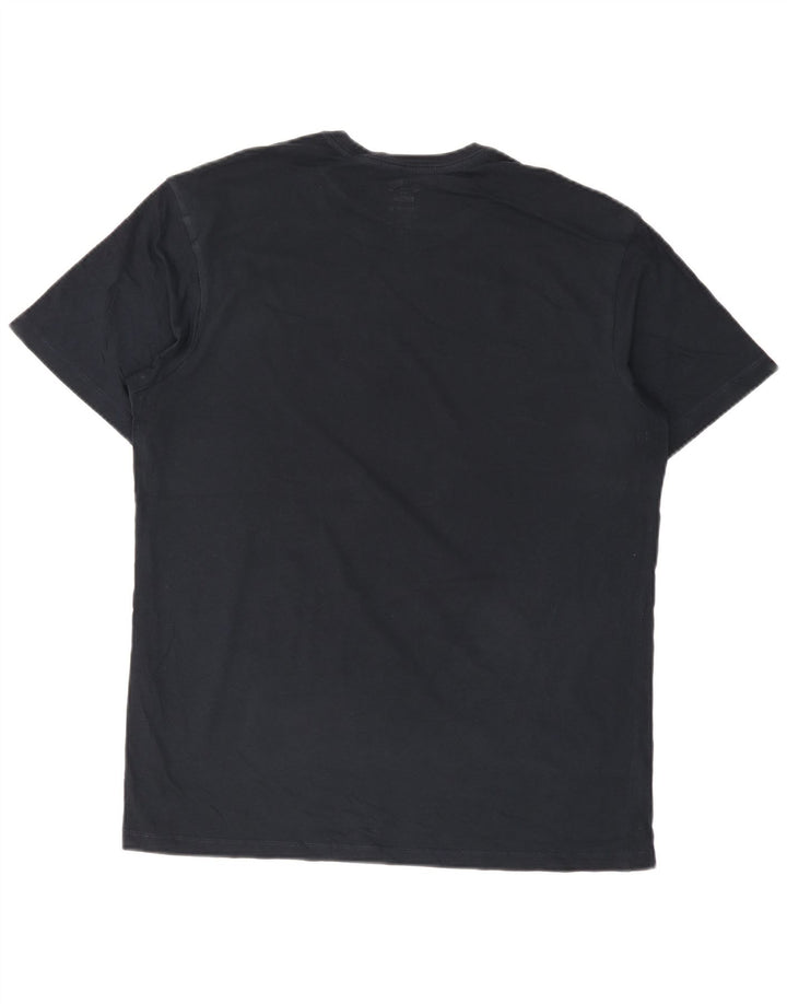 Camiseta masculina Billabong grande algodão azul marinho