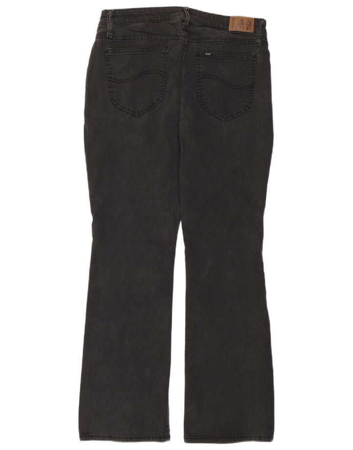 Lee Womens Bootcut Jeans Reino Unido 14 XL W36 L28 Algodão Cinza