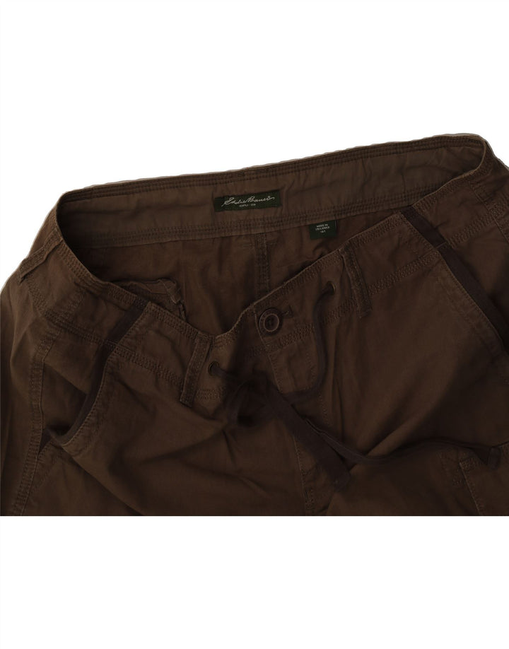 EDDIE BAUER Womens Cargo Shorts US 18 2XL W38 Grey Cotton Vintage Eddie Bauer and Second-Hand Eddie Bauer from Messina Hembry 