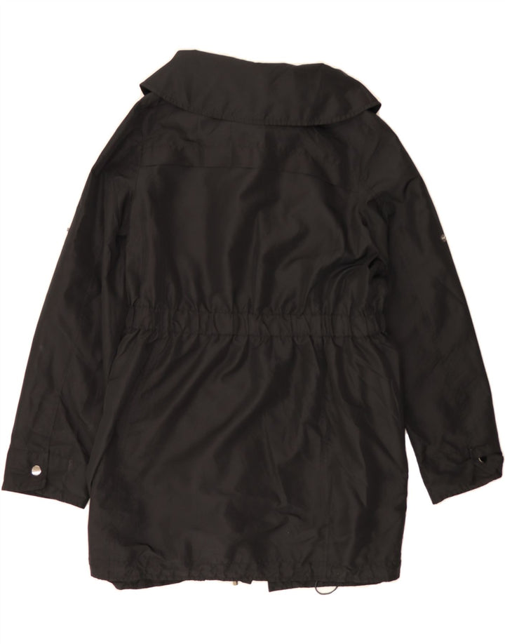 MOSSIMO Womens Raincoat UK 16 Large Black Polyester Vintage Mossimo and Second-Hand Mossimo from Messina Hembry 