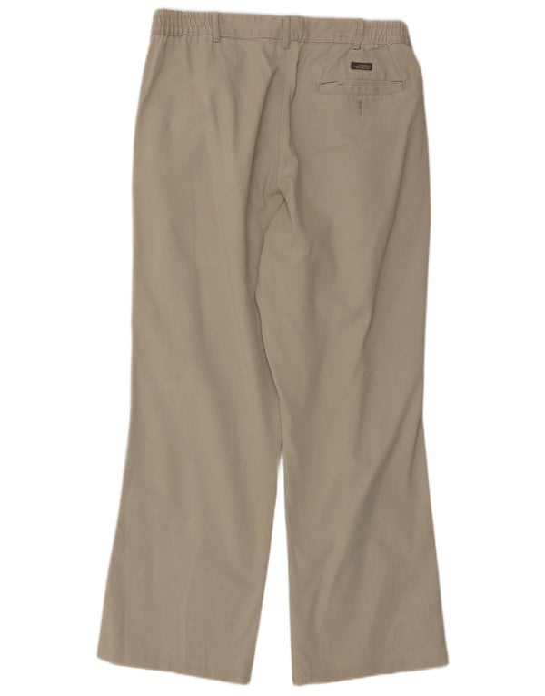 Marks & Spencer Mens Blue Harbour Pegged Chino Trousers W34 L31 Beige