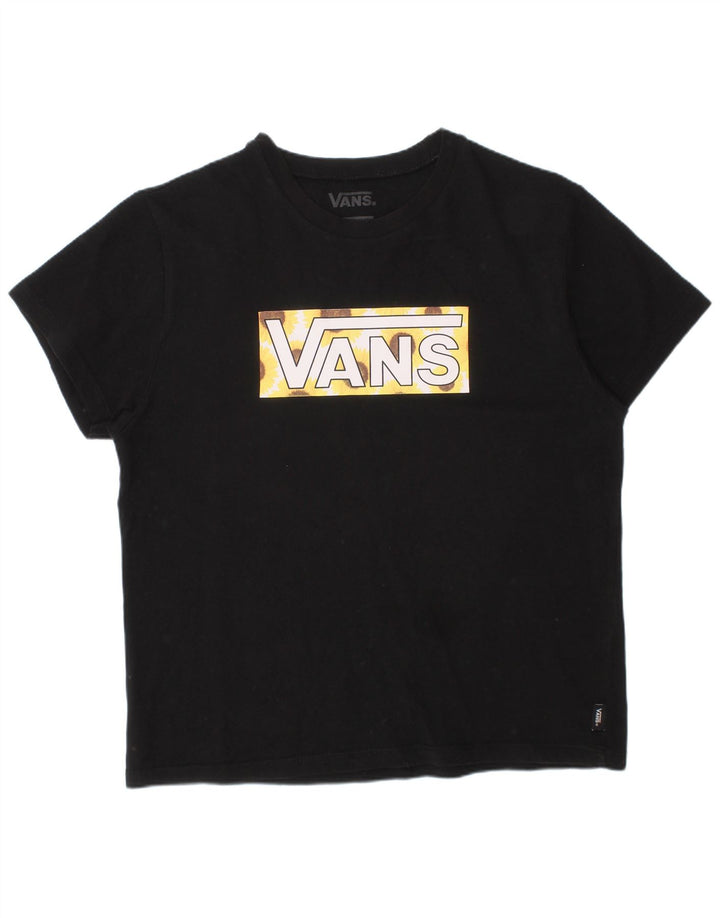 Camiseta VANS Meninos Graphic 15-16 Anos XL Preto Algodão
