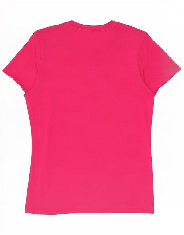 Camiseta Nike Feminina Dri Fit Graphic Top UK 20/22 XL Algodão Rosa