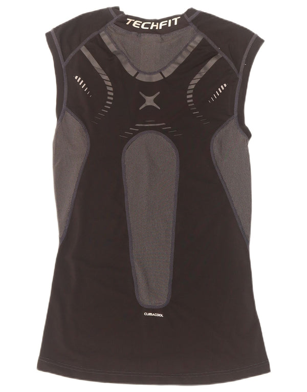 Adidas Mens Climacool Graphic Vest Top Médio Preto Colorblock Poliéster
