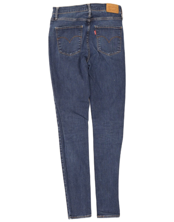 Calça jeans feminina Levi's 720 High Rise Super Skinny W27 L30 azul algodão