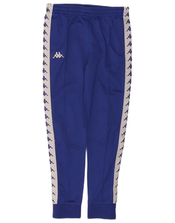 Calça Kappa Boys Graphic Tracksuit Joggers 11-12 Anos Azul Colorblock