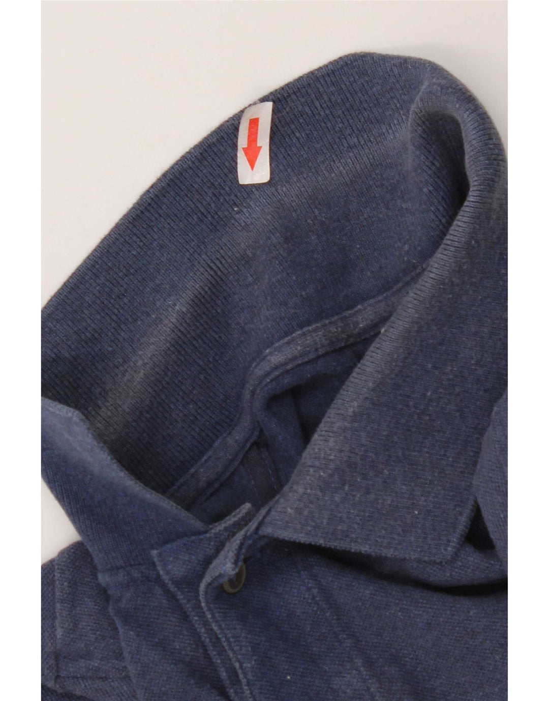 Lacoste camisa polo masculina de manga comprida tamanho 4 médio azul algodão