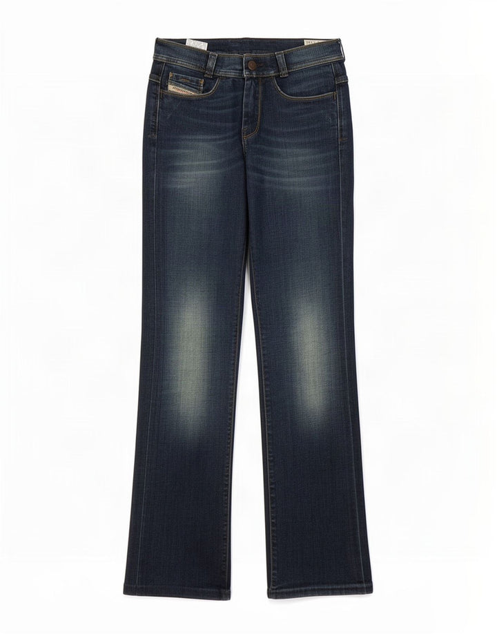 Jeans Diesel Feminino Soozy Bootcut W27 L30 Azul Algodão