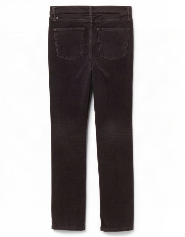 Calça masculina reta de veludo cotelê Gap W30 L29 azul marinho