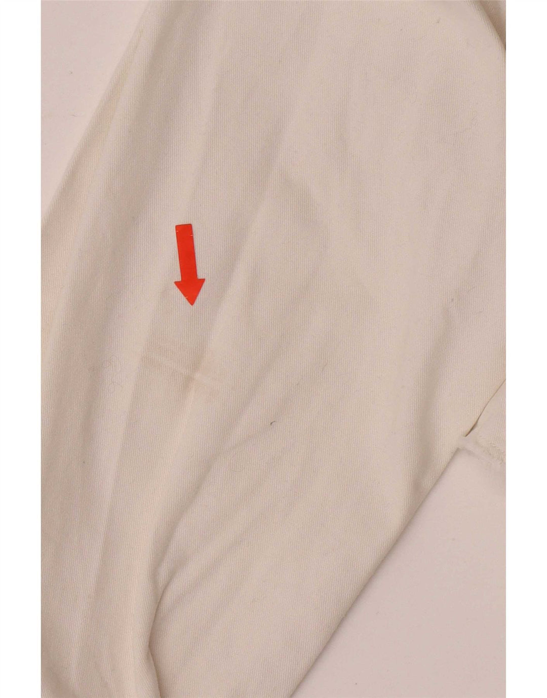 Jaqueta jeans feminina vintage UK 10 algodão branco pequeno