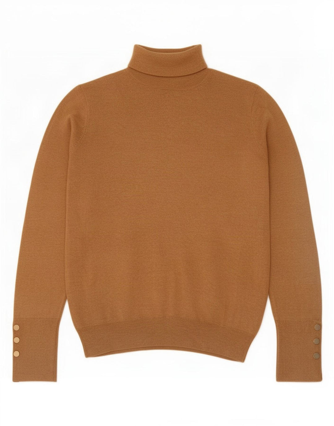 Suéter feminino Zara com gola redonda e viscose bege grande Reino Unido 14