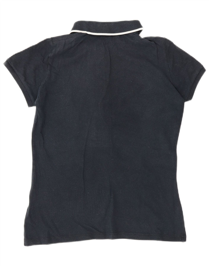 Camisa polo feminina Fred Perry Reino Unido 12 médio azul marinho