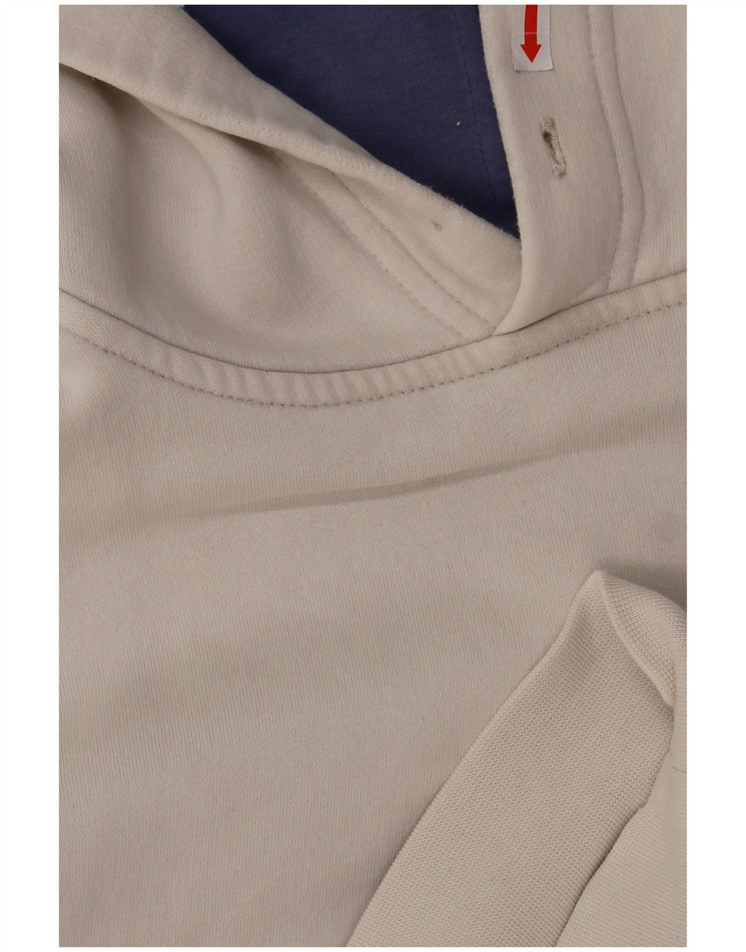 Kappa Mens Hoodie Jumper XL Algodão Branco