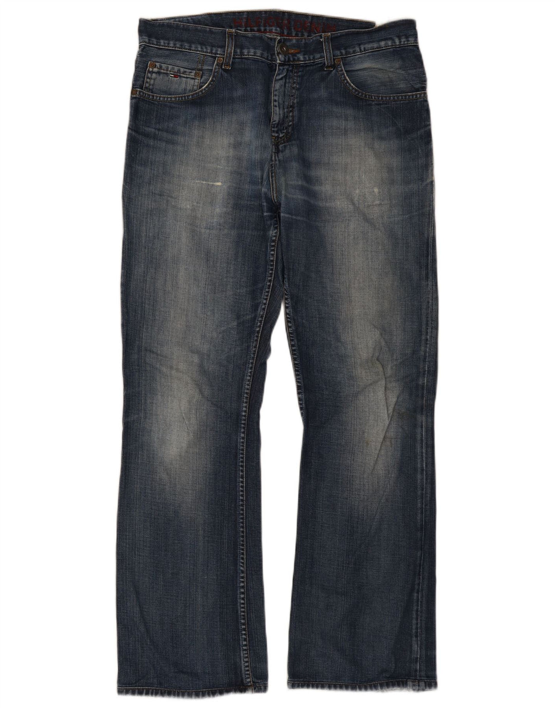 Tommy Hilfiger Masculino Bootcut Jeans W34 L31 Azul
