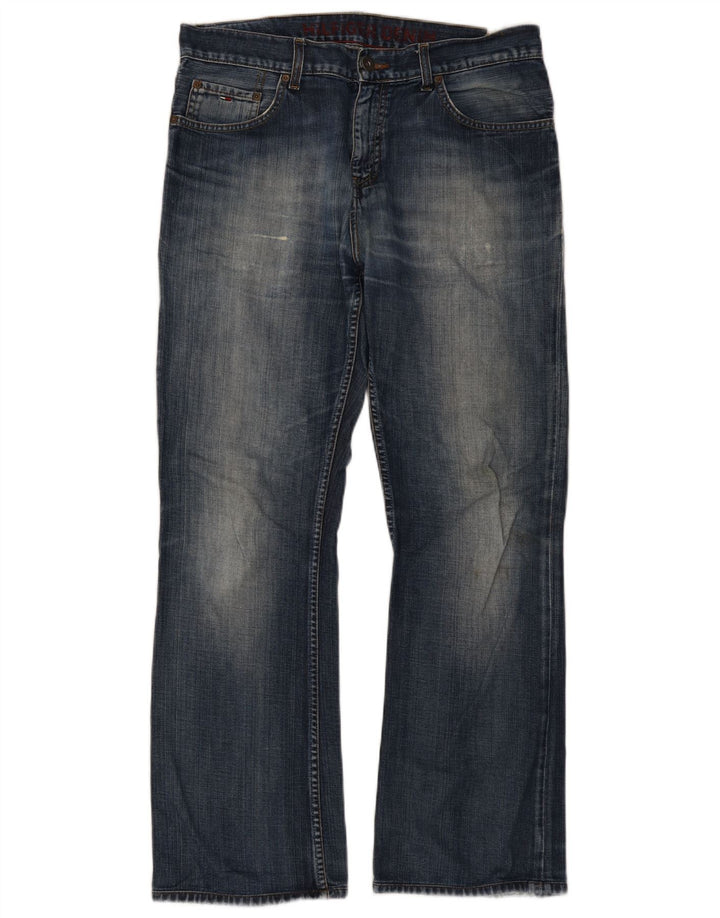 Tommy Hilfiger Masculino Bootcut Jeans W34 L31 Azul