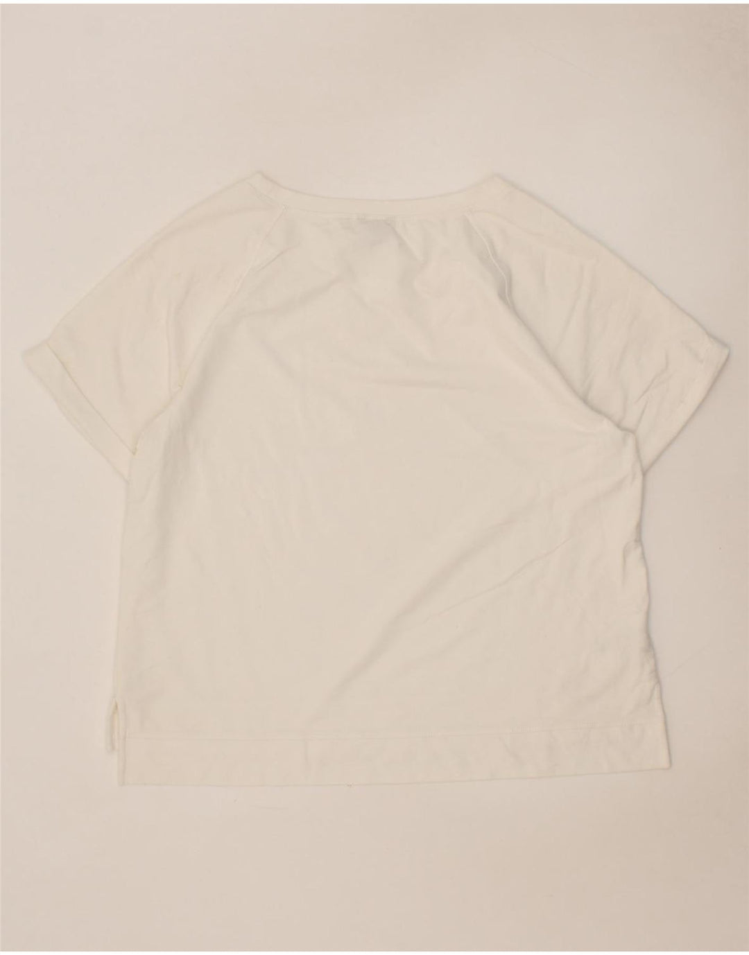 EDDIE BAUER Womens T-Shirt Top UK 18 XL White Cotton Vintage Eddie Bauer and Second-Hand Eddie Bauer from Messina Hembry 