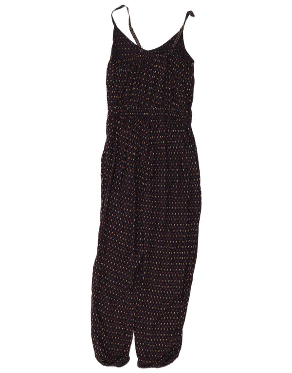 Macacão feminino FAT FACE UK 6 XS azul marinho floral viscose