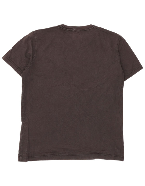 Camiseta masculina Champion Harvard Graphic Top pequeno algodão cinza