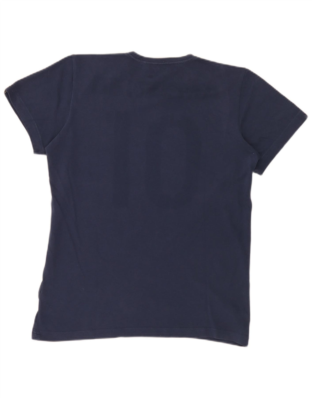 Adidas Mens Graphic T-Shirt Top Pequeno Algodão Azul Marinho