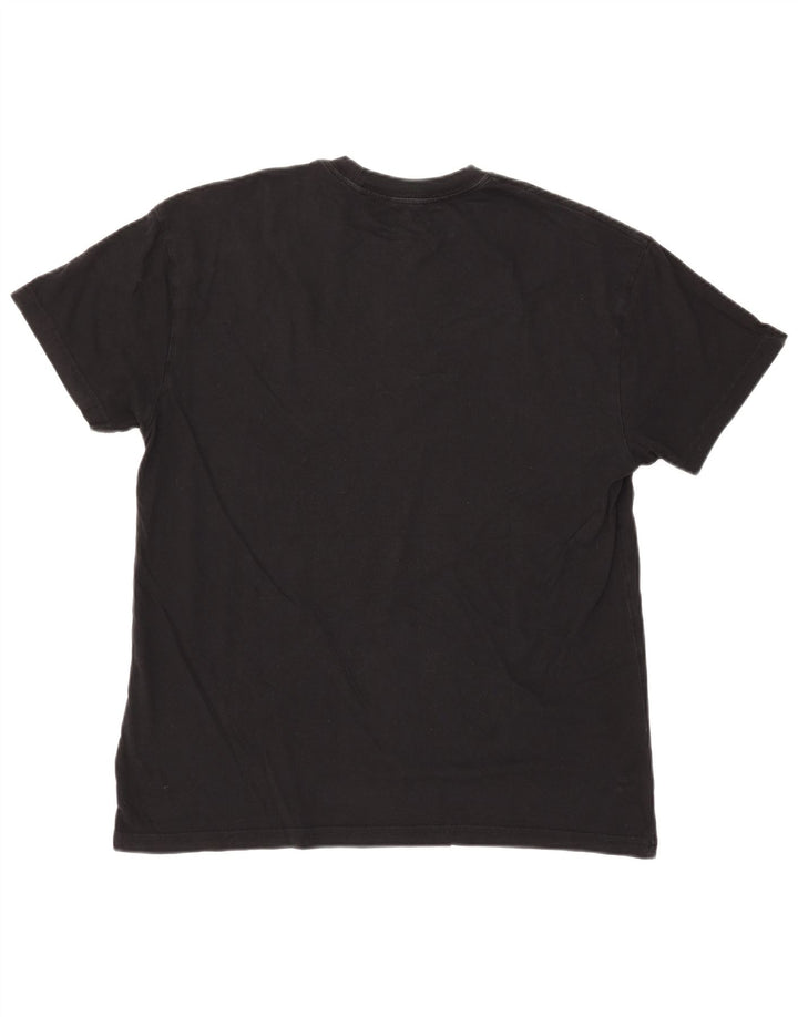 Camiseta masculina VANS Top médio algodão preto