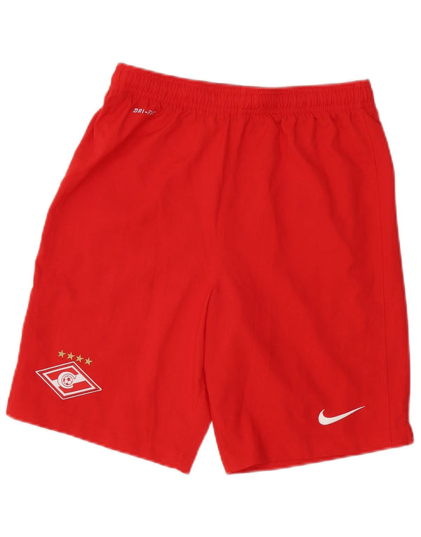 Shorts esportivos gráficos Nike Boys FC Spartak Moscow 13-14 anos XL vermelho