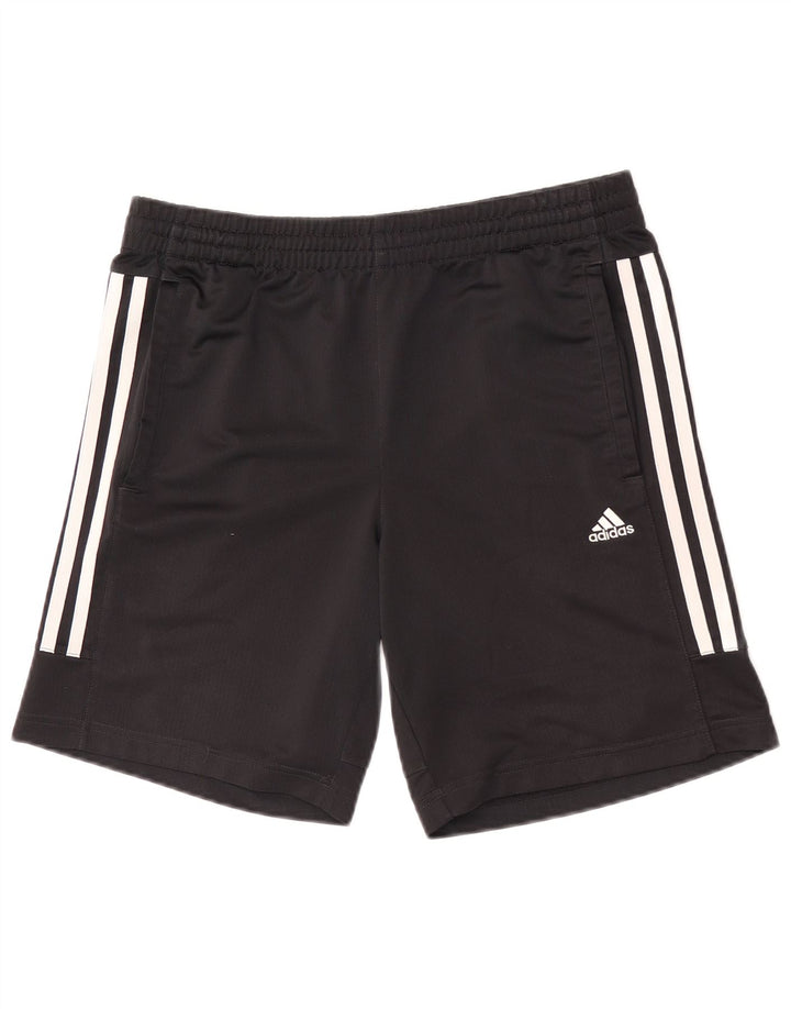 Shorts esportivos Adidas meninos 13-14 anos preto poliéster