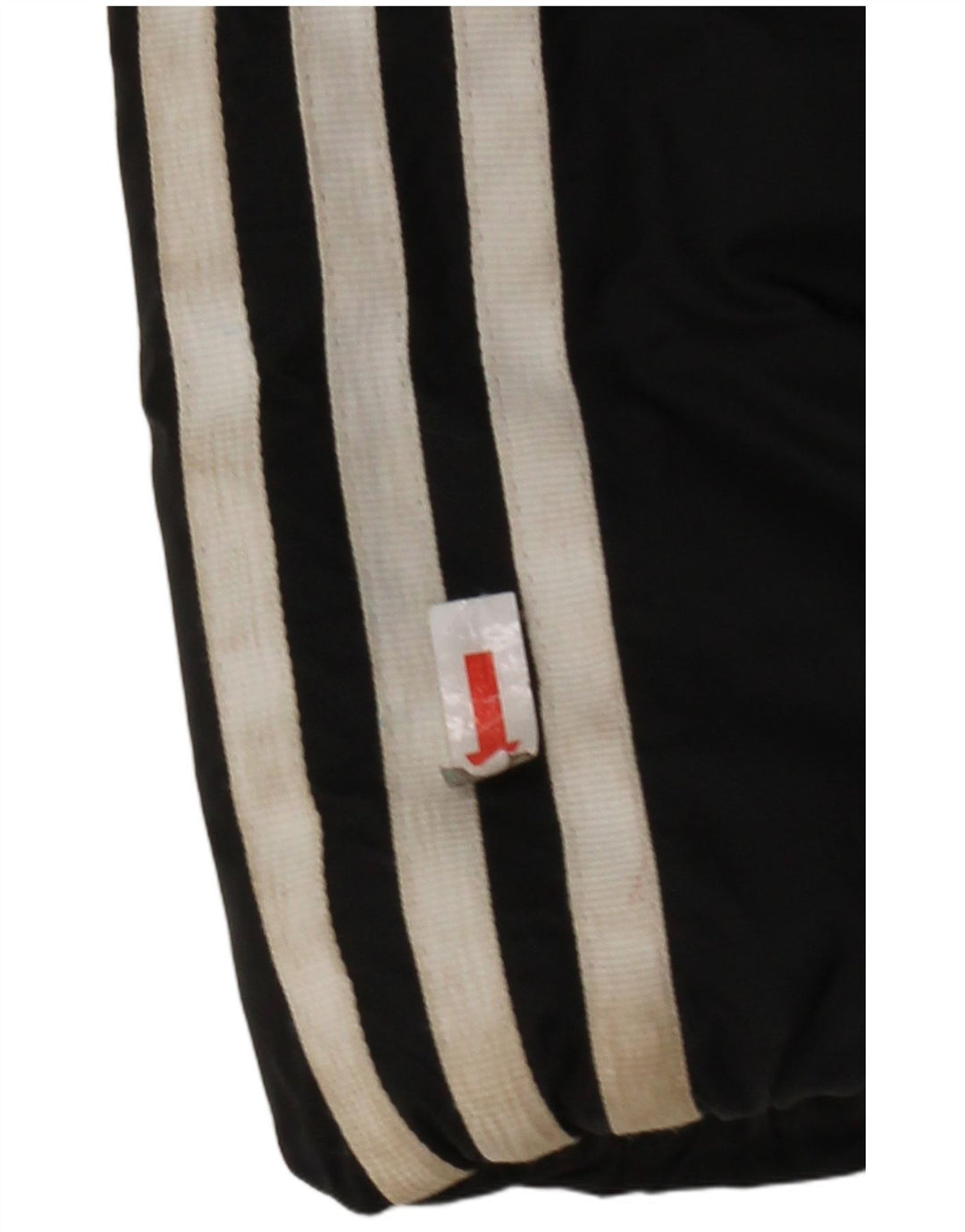 Jaqueta Adidas Feminina Com Capuz Acolchoada UK 8 Pequena Preto Nylon