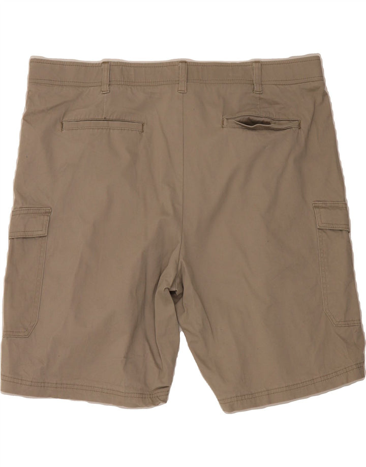 LEE Mens Extreme Comfort Cargo Shorts W46 Large  Brown Cotton Vintage Lee and Second-Hand Lee from Messina Hembry 