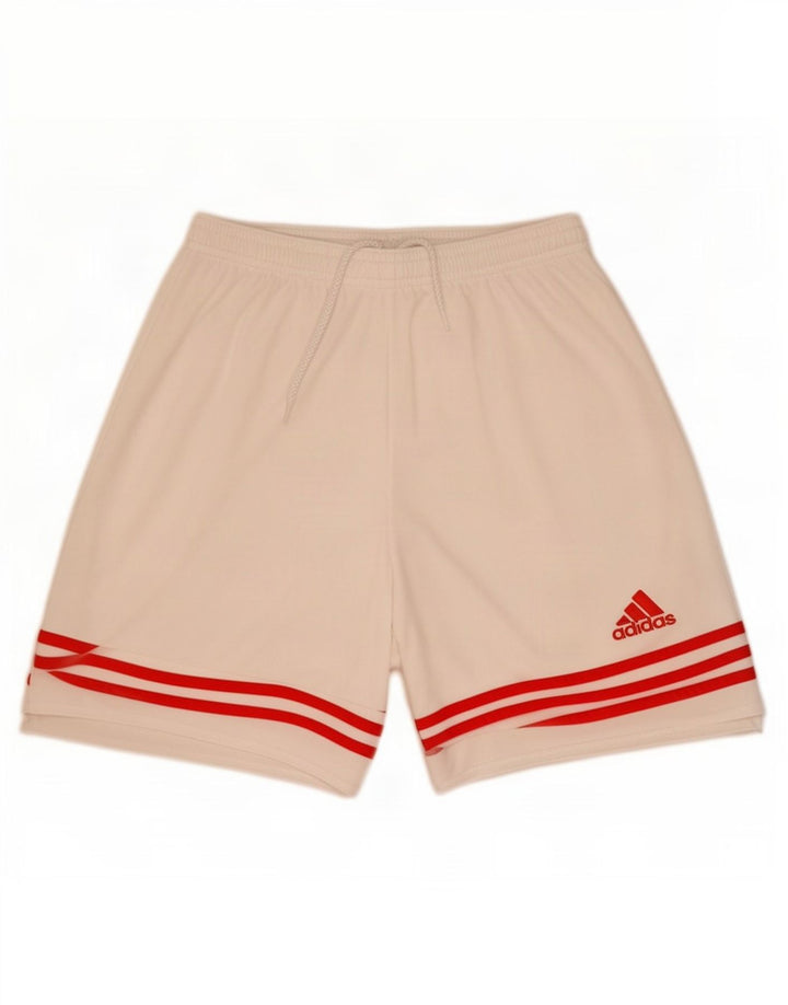 Adidas Masculino Climalite Sport Shorts Médio Branco Poliéster