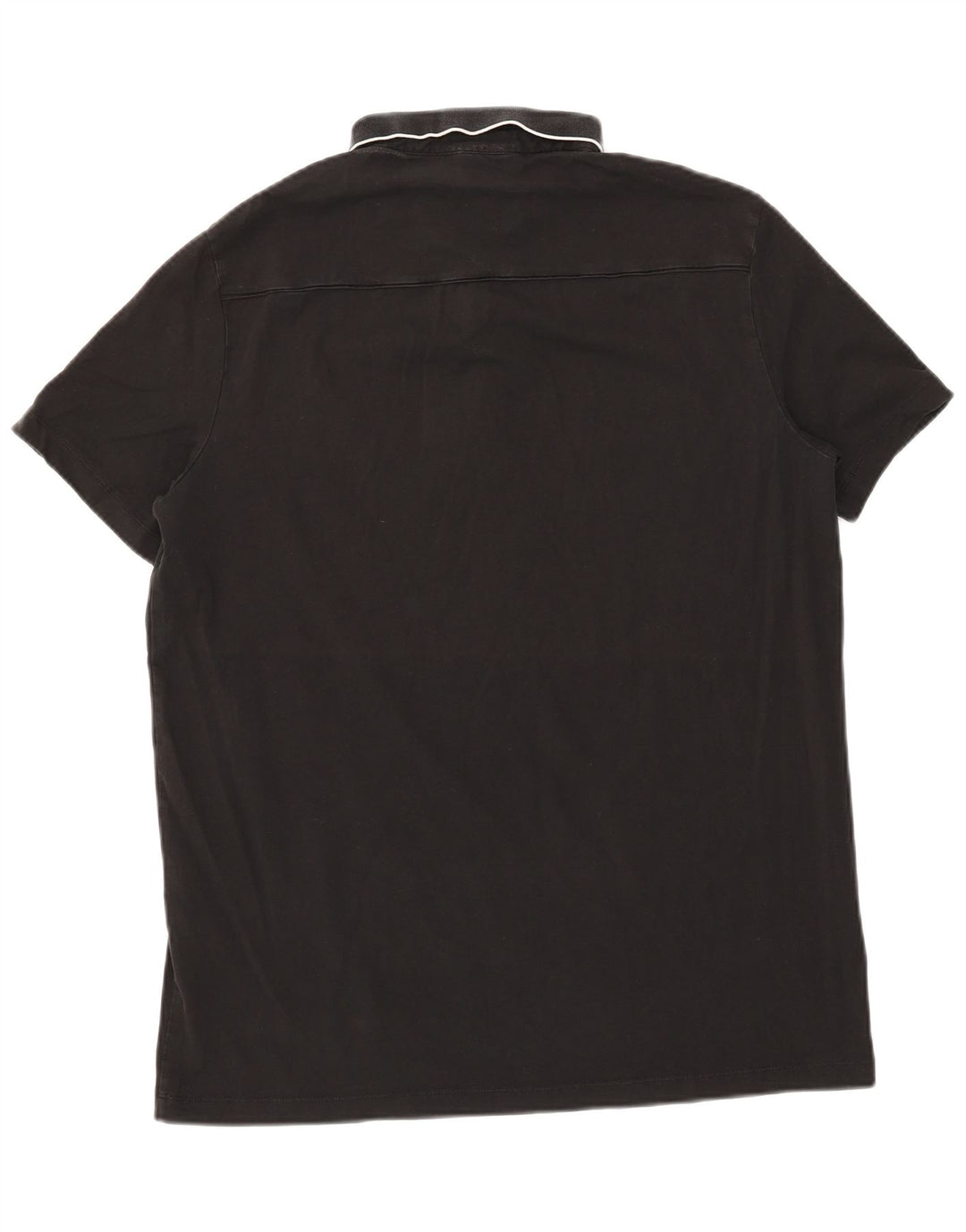 Camisa polo masculina ARMANI EXCHANGE XL algodão preto