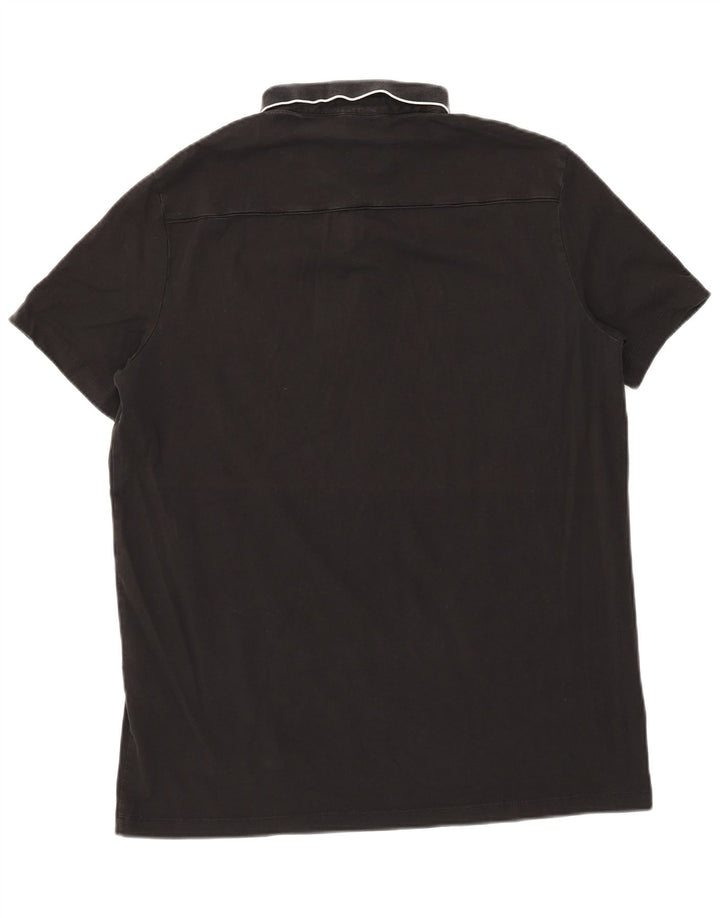 Camisa polo masculina ARMANI EXCHANGE XL algodão preto