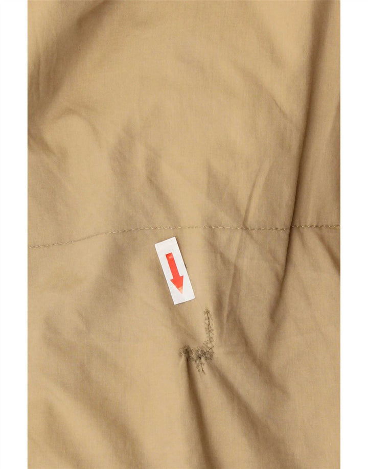Ellesse Casaco feminino acolchoado com capuz e grandes dimensões IT 42 Médio Bege
