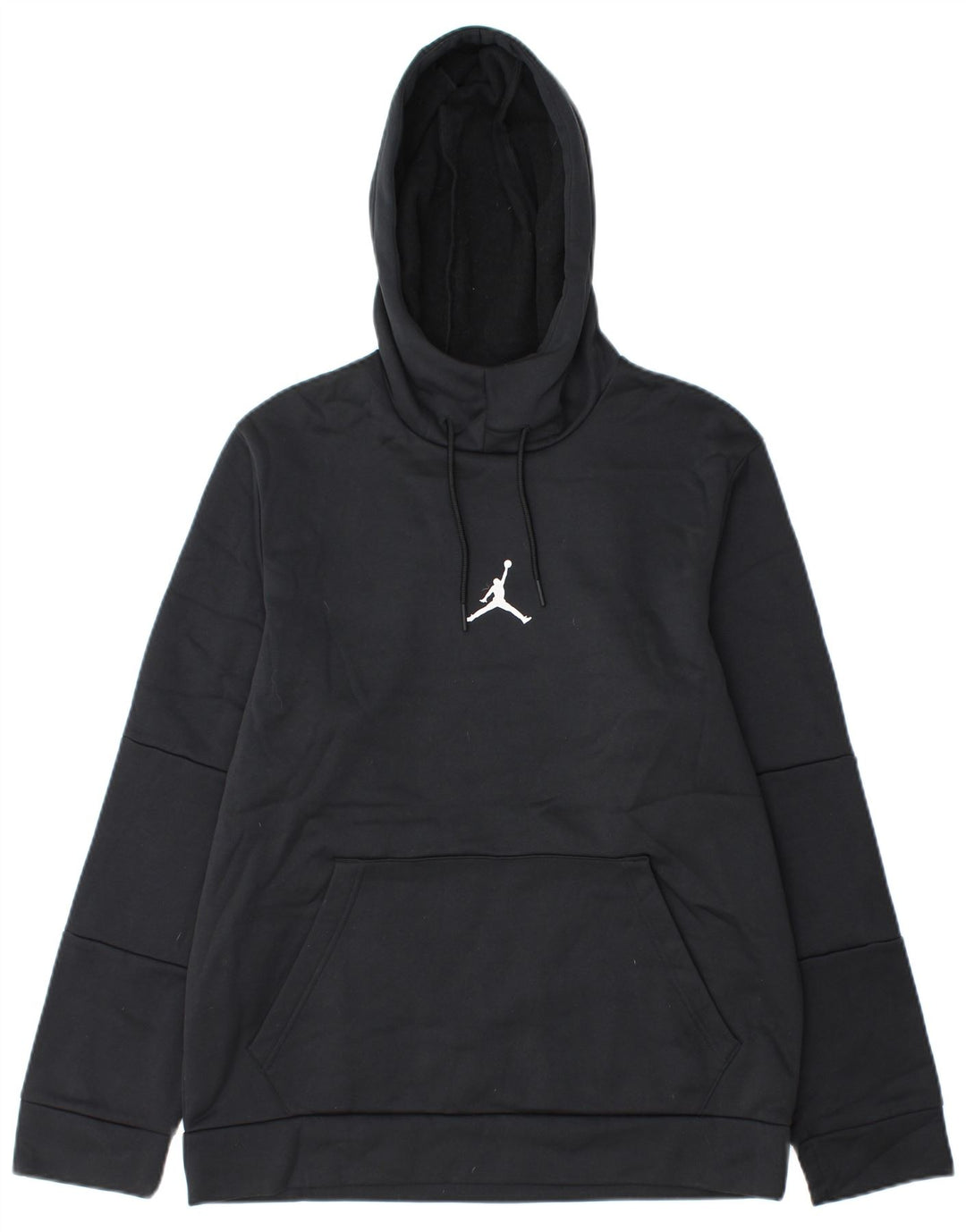 Jordan Mens Standard Fit Hoodie Jumper Pequeno Poliéster Preto