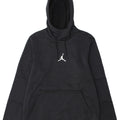 Jordan Mens Standard Fit Hoodie Jumper Pequeno Poliéster Preto