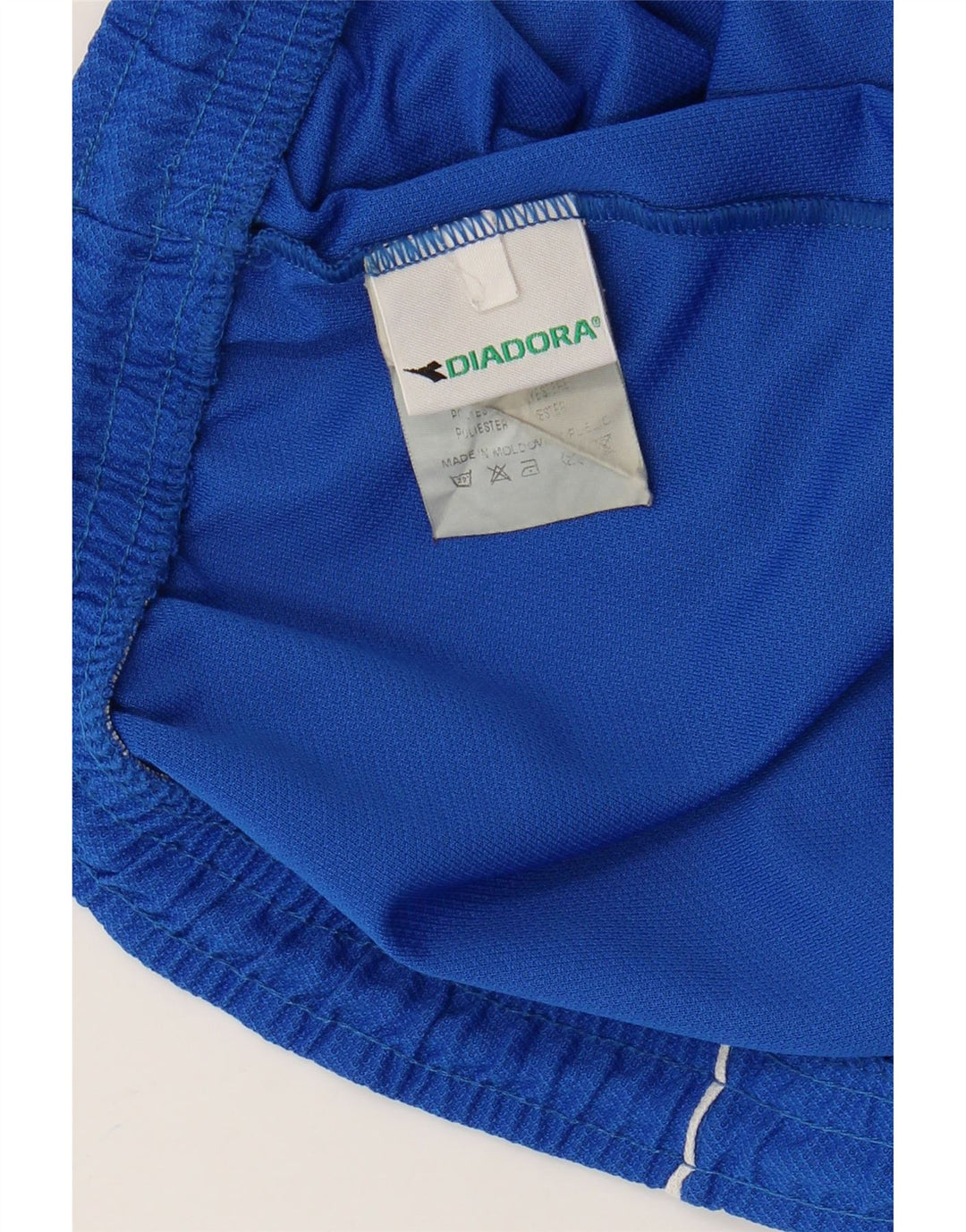 Shorts esportivos masculinos DIADORA grande poliéster azul