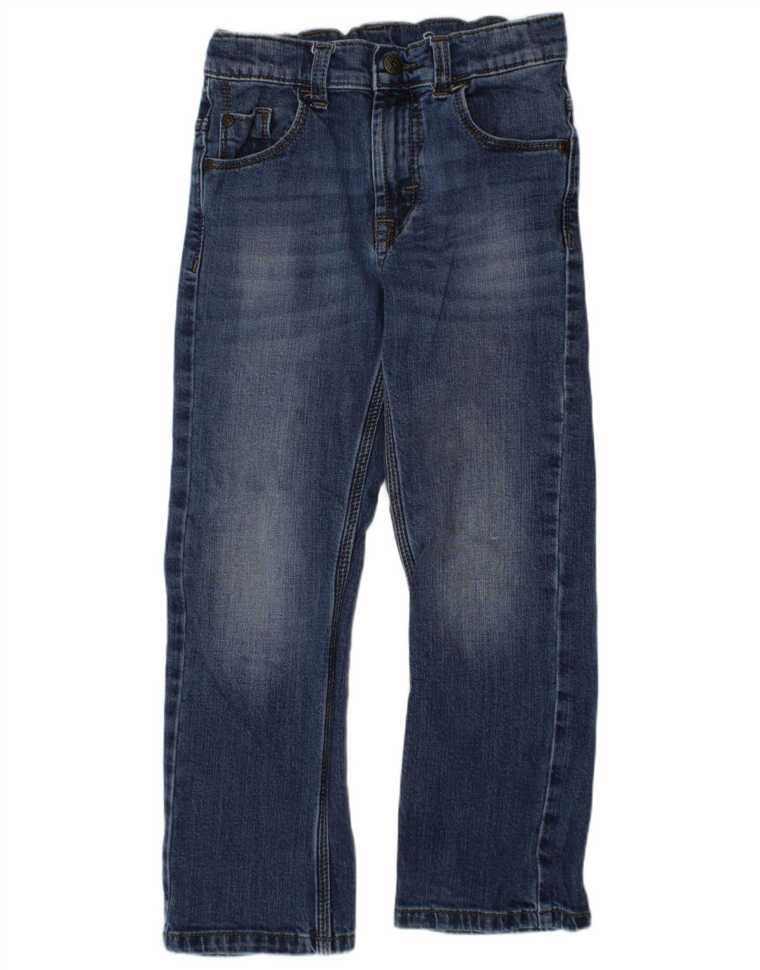 WRANGLER Meninos Jeans Retos 5-6 Anos W24 L20 Azul Algodão